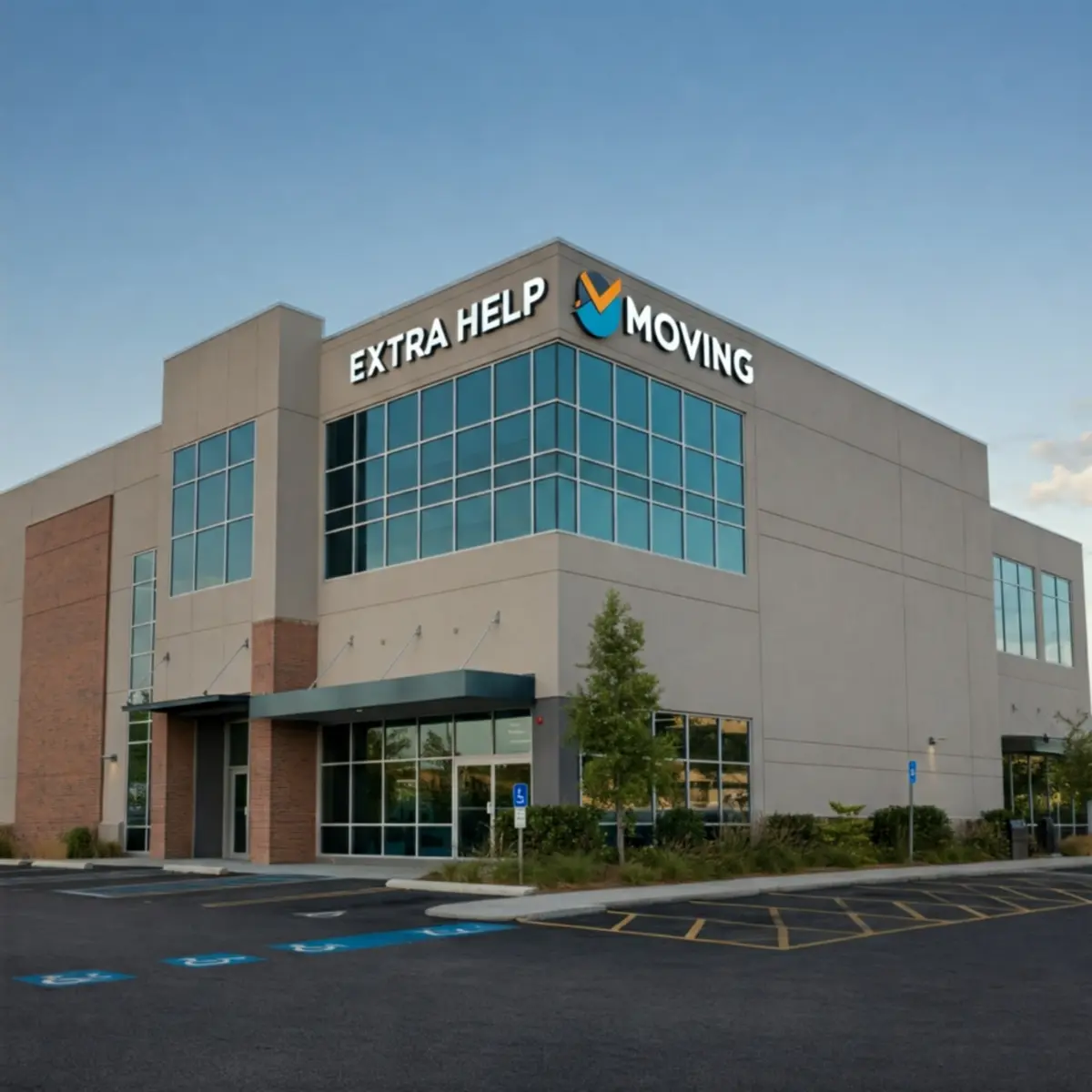 Extra Help Moving headquarters building in Columbia, South Carolina — founded 1992